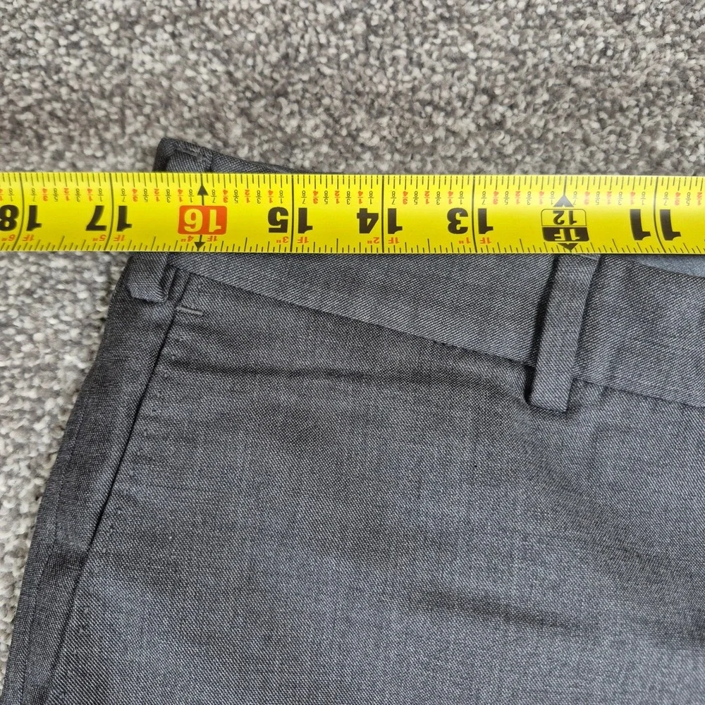 J. Hilburn‎ Dress Pants Mens 33x29.5 Gray Vitale Barberis Canonico Wool